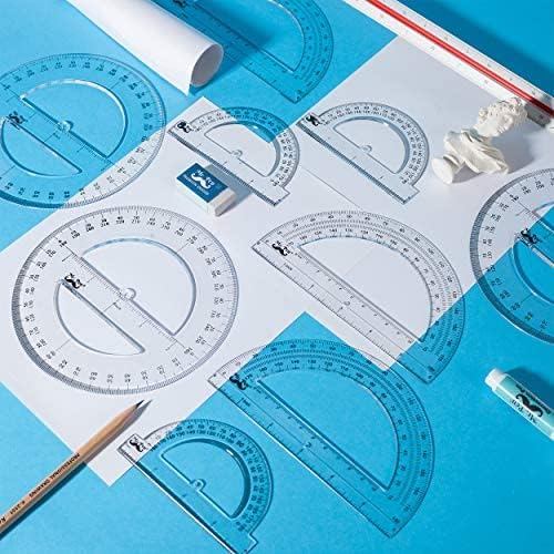 Mr. Pen- Protractor, 9 Pc Protractor Set, Drafting Tools, Math Geometry Set
