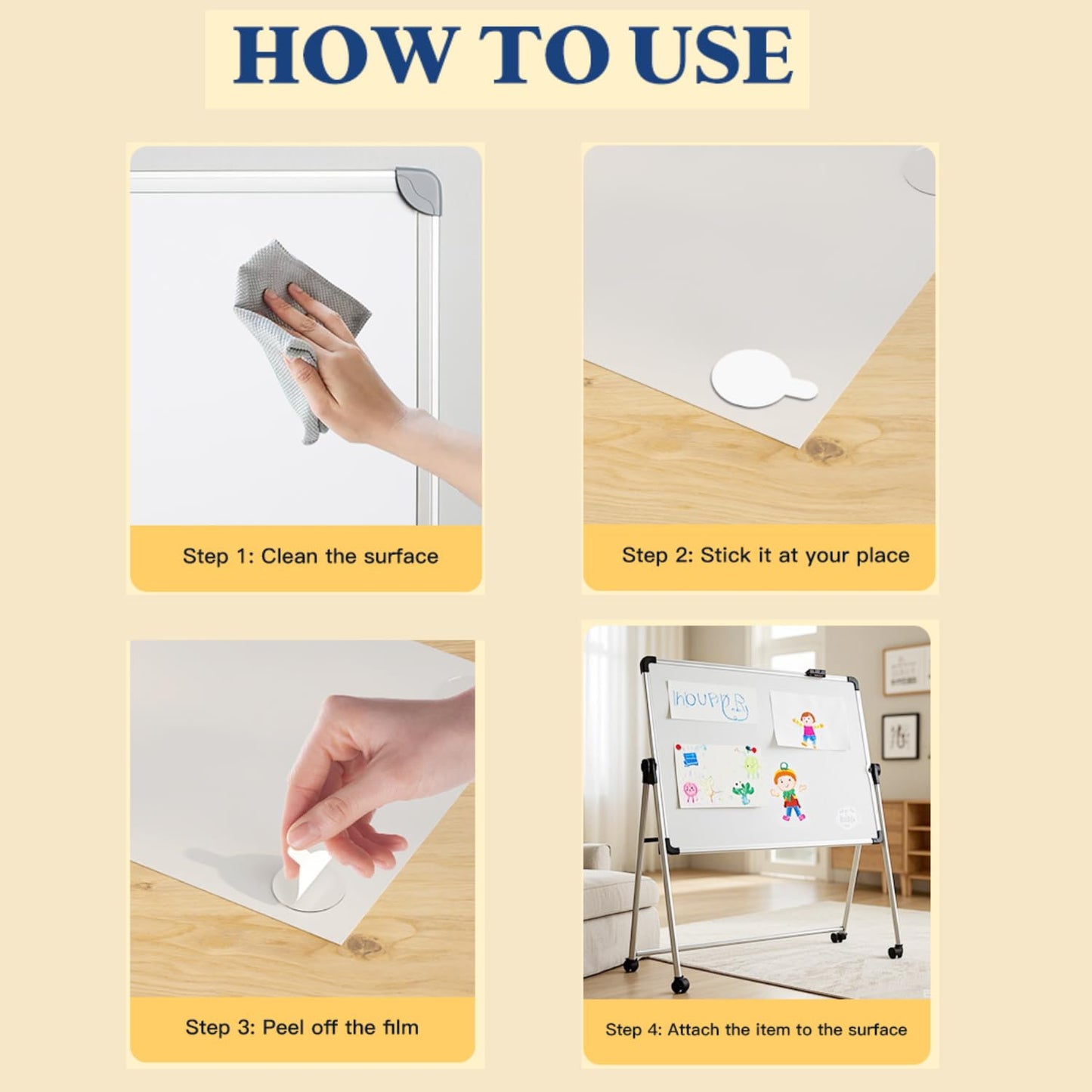 175pcs Double Sided Sticky Dots โ Easy to Peel Sticky Dots,Clear Removable Sticky Tack Double Sided Tape Dots for Crafts, Posters, Balloons, and DIY Projects