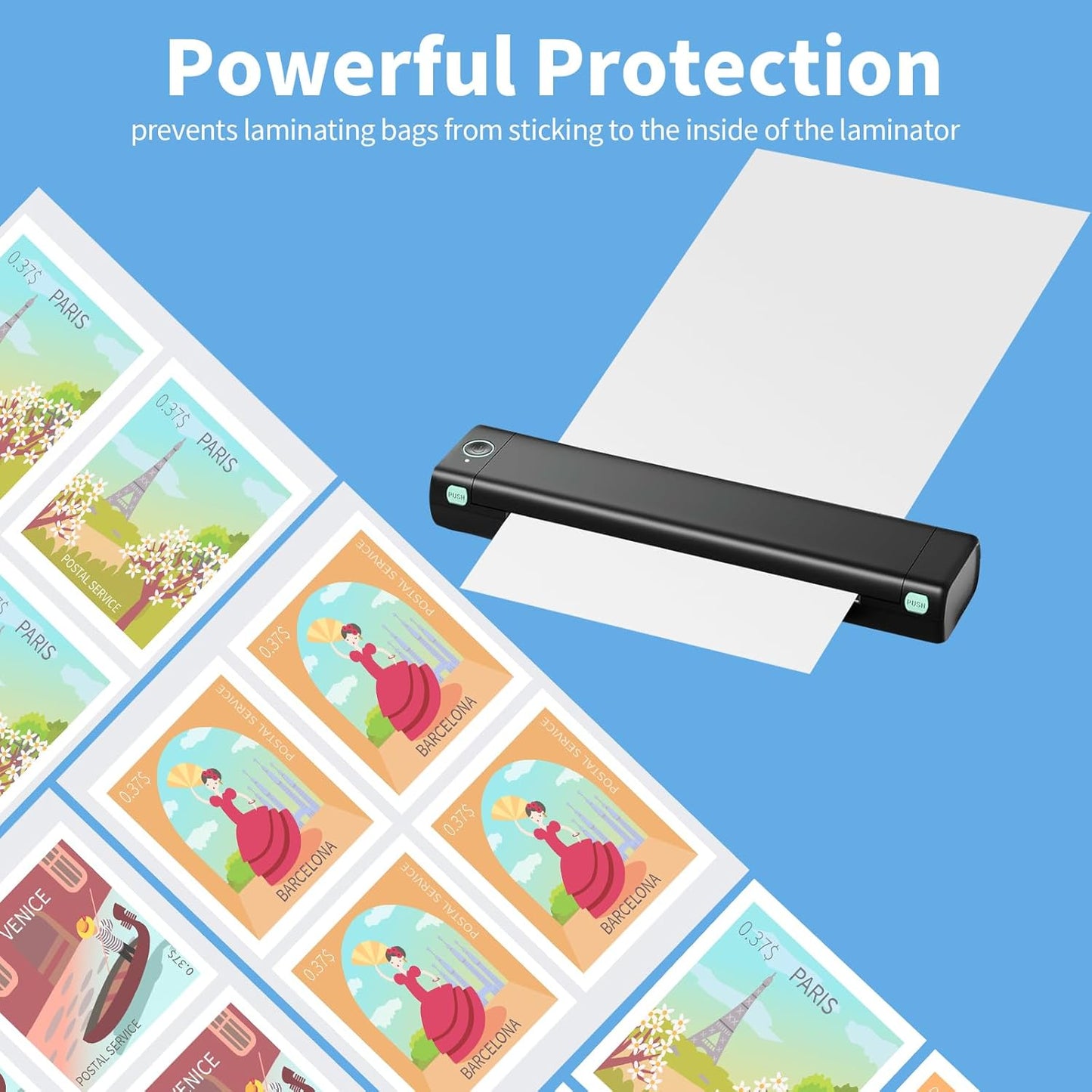 Laminator Carrier Sleeve Lamination Carrier Thermal Laminating Carriers Sheets Thermal Carrier Sheet for Laminator with All Brand Laminating Pouch (10, Legal Size)