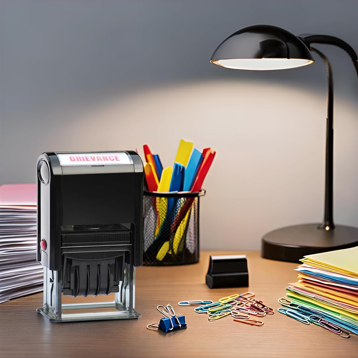 Custom-Teacher-Stamps with Date Self Inking Teacher Name Stamps Personalized Teacher Signature Stamp with Date Stamp Please Sign and Return Stamp 2025