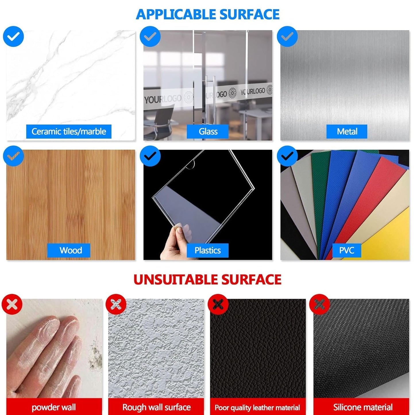 Bulina Double Sided Adhesive Pads Heavy Duty VHB 1" x 1" 40 PCS Square Clear 4905 Sticky Mounting Foam Tape Strong Adhesive Waterproof for Home Office Car Deco