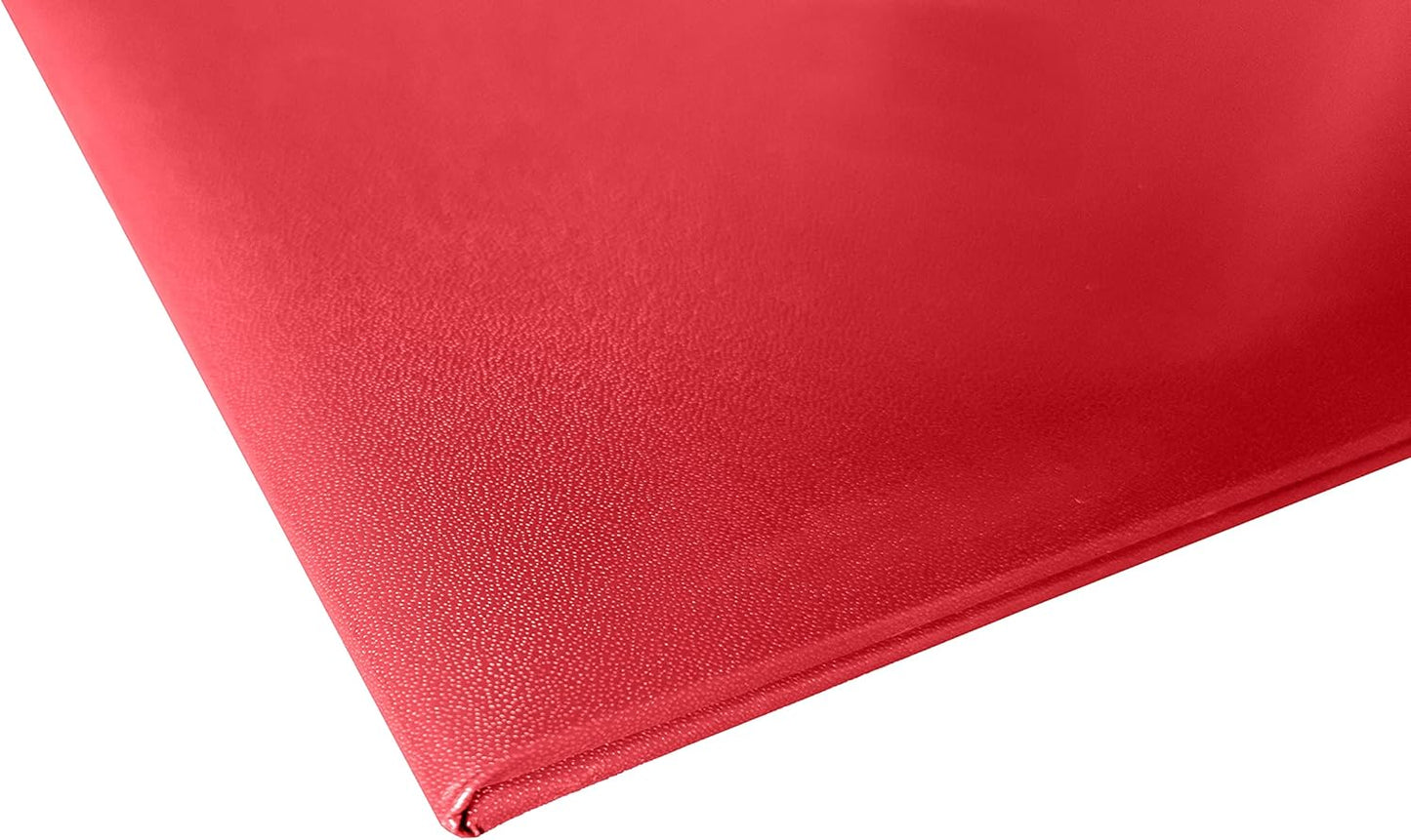 20 PCS Smooth Diploma Certificate Cover 8 1/2" x 11" Red