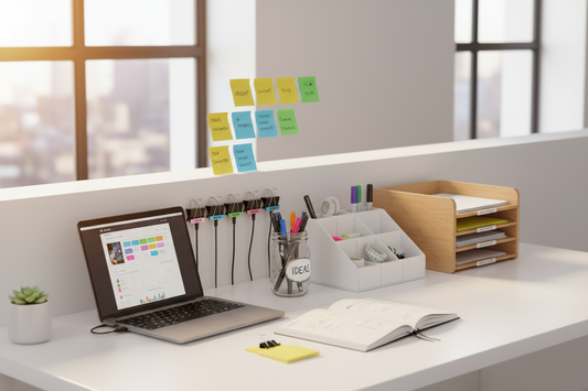 How to Stay Productive and Organized at Work: 5 Office Supply Hacks