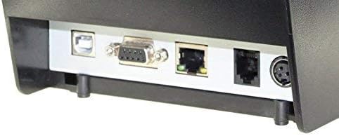 Thermal Receipt Printer - USB, Ethernet/LAN, & Serial Ports - Auto Cutter - Beeper/Buzzer- Cash Drawer Port - Paper Width 3 1/8" (80mm) - for Windows - NOT for Square