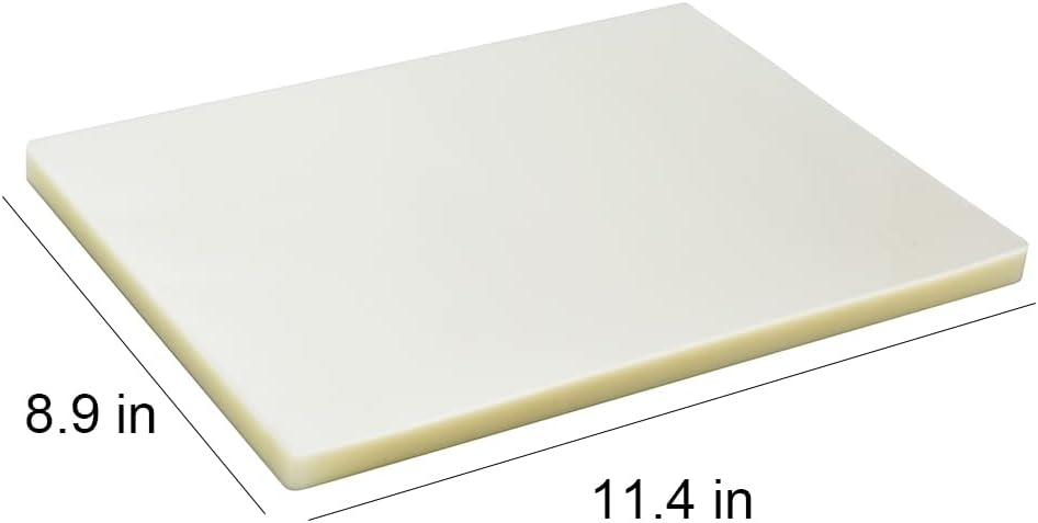MPRT Laminating Sheets, 3 Mil Clear Thermal Laminating Pouches 8.9 x 11.4 Inches Laminate Sheet Paper for Laminator, 1500-Pack