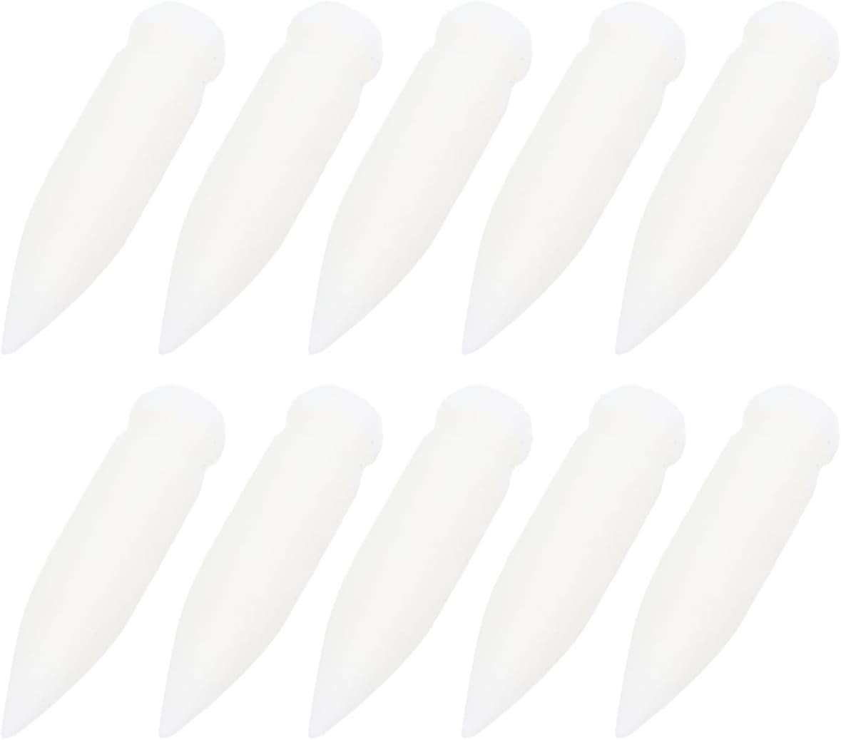 10Pcs Acrylic Marker Pen Tips - Replacement Nibs for Refillable Brush Pens - Art Supplies for Sketching and Drawing Compatible with Oil Markers