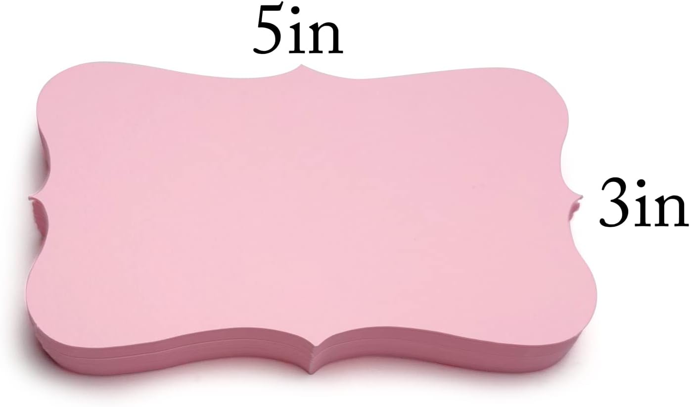 PPAPPAPPIYO 3x5 index card/Set of 72 Blank index cards 180gsm (PINK)