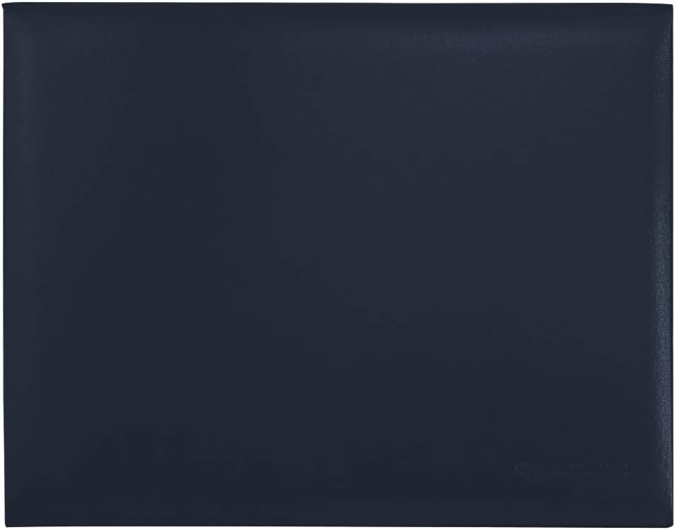 GraduationMall 8.5"x11" Smooth Padded Diploma Cover Certificate Holder Darkblue,1-Pack