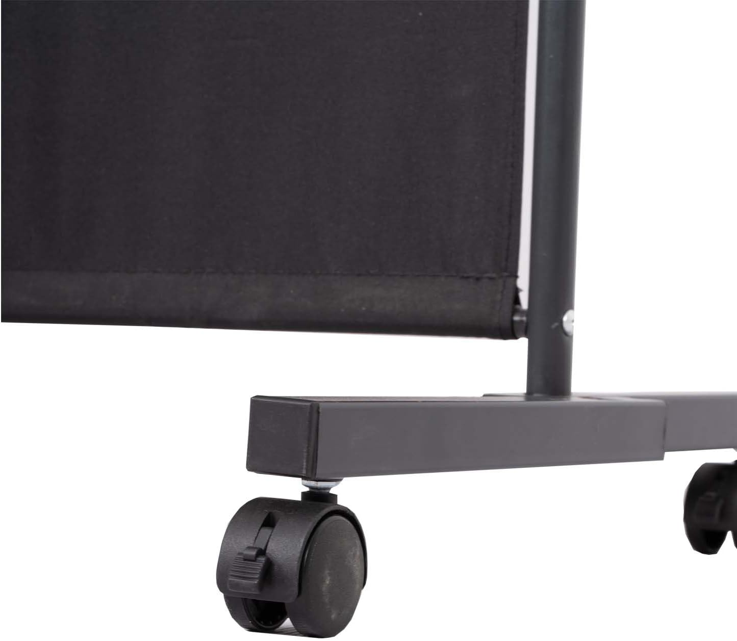 Room Divider Portable 22'' Partition Room Dividers and Folding Privacy Screens Single Panel Wall Divider for Room Separation, Freestanding Fabric Room Divider Panel with Wheel for Home Office Hospital