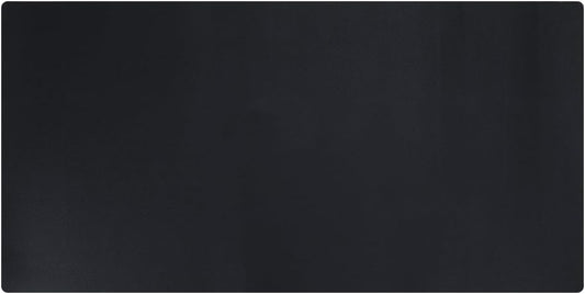 KINGFOM Desk Pad Office Desktop Protecter, PU Leather Desk Mat Blotters Organizer with Comfortable Writing Surface (47.2" x 23.6", Black)