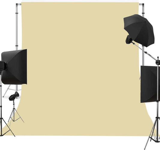 Tan Photo Backdrop for Photoshoot Tan Background for Photography Photo Backdrop Curtain for Party 8x10 FT
