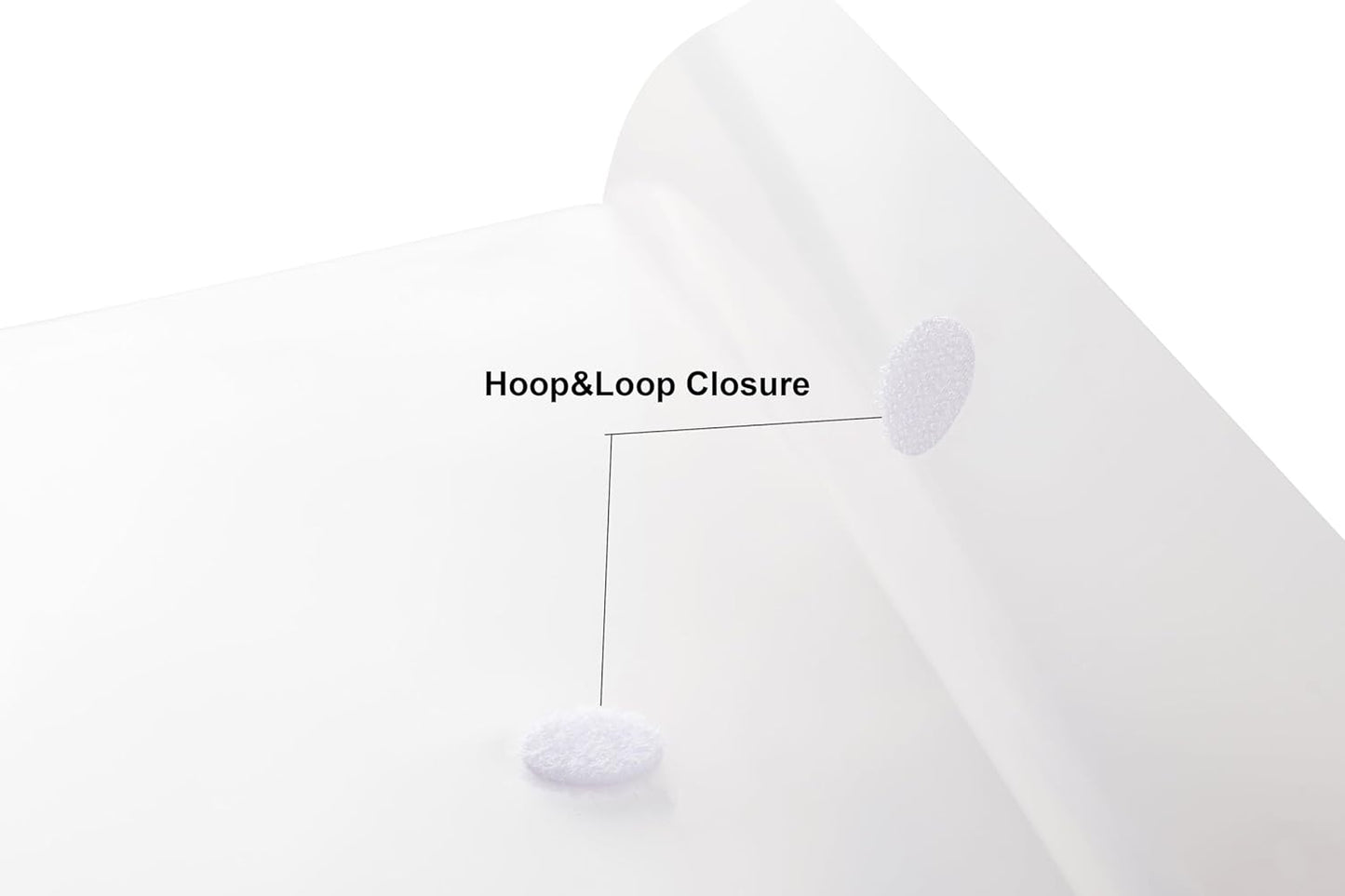 11 x 14 Large Clear Plastic Envelopes Document File Storage Holder 40 Pack Hook Loop Closure