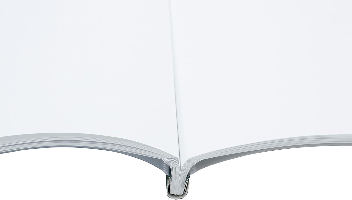 Thermal Binding Clear Covers with Steel Spine –for Thermal Binding Machines – Formerly Unibind – Used in Real Estate, Education and Various Businesses (Aluminum, 60 Sheets Max - 88/Boxes)