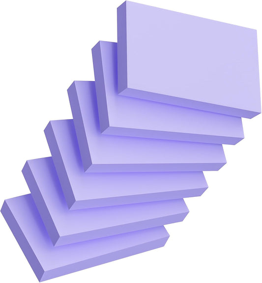Index Cards 3x5 Inch, 300sheets, Flash Cards, Blank Purple Note Cards Paper For Studying, Schools Supplies, College, Office And Home Organization, Note Taking Supplies