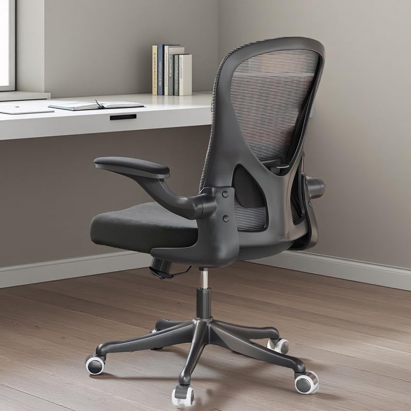 Desk Office Chairs Computer Mesh Chair Executive Chair with Lumbar for Home & Office (03BLACK)