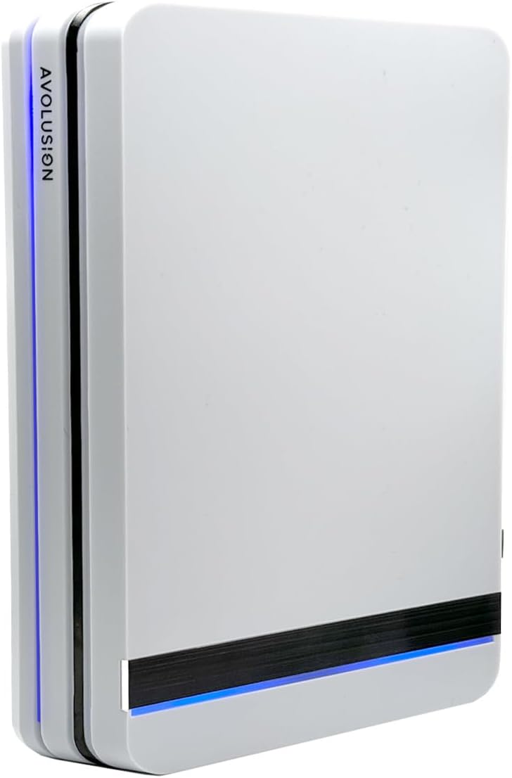 Avolusion PRO-X Series USB 3.0 External Hard Drive for WindowsOS Desktop PC/Laptop (White) - (8TB) (Renewed)