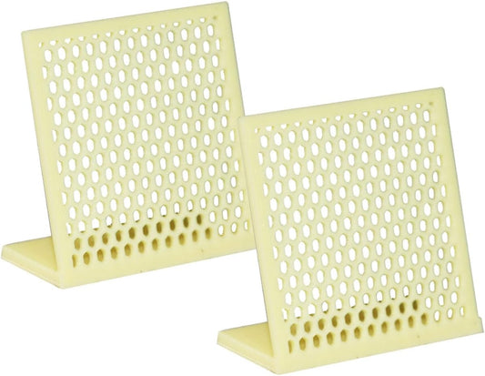 PIAOLGYI Pin Display Stand,Pin Board for Desktops & Shelves,Pin Holder Display for Badges Pins Collectible (Yellow)