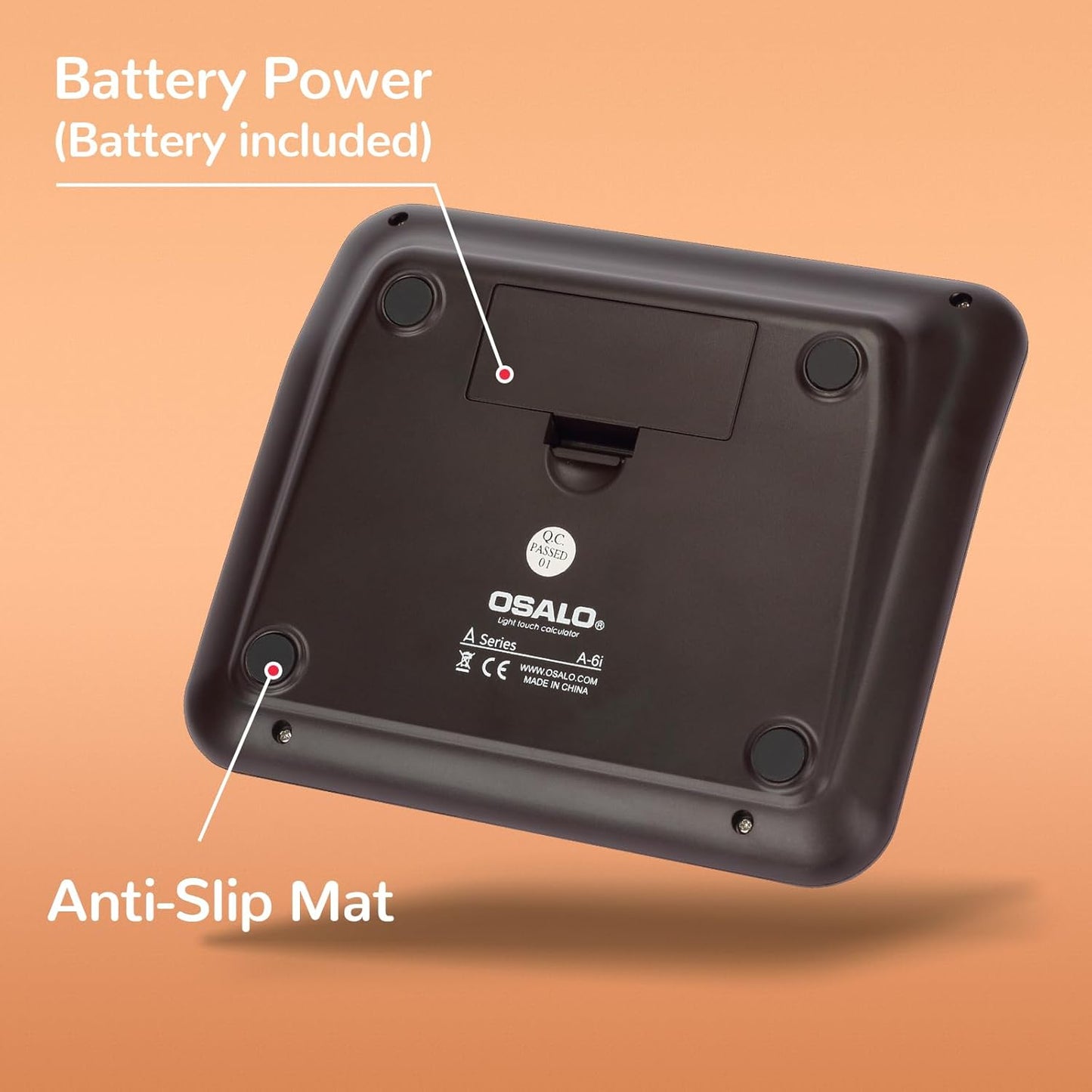 Pendancy Desk Calculator 12 Digit, Retro Cute Basic Calculator with Extra Large LCD Display and Buttons, for Office, School, Home Use