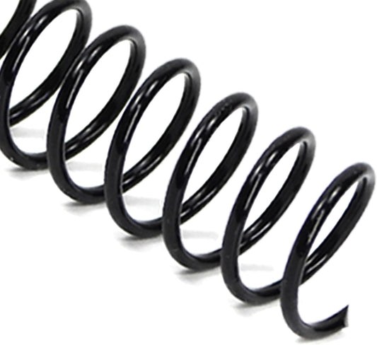 Rayson 28.6mm Plastic Spiral Coil Binding 3:1 Pitch, 1-1/8 inch, 240 Sheets Capacity Black Coil Binding Spines - Versatile for Office and Educational Tasks, Pack of 50