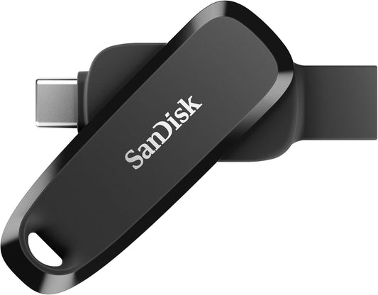 SanDisk 128GB Phone Drive for Android - The 2-in-1 USB for Smartphones, Tablets, and Computers - Thumb Drive with USB Type-C and Type-A Connectors - SDDDC6-128G-G46