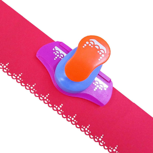 MIAO JIN Craft Punch - Hemming & Edge Punch for Scrapbooking, DIY Art, Gift & Wedding Cards
