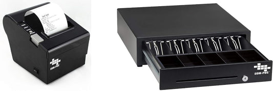 Heavy Duty Cash Register Drawer + Thermal Receipt Printer NOT for Square