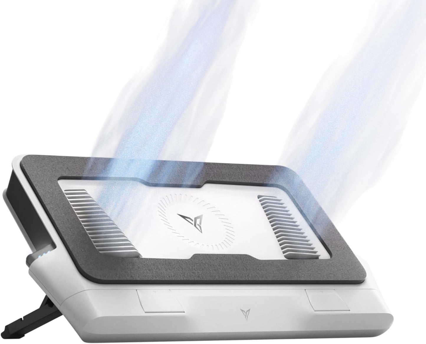 Flydigi BS2 Laptop Cooling Pad, Wind-Pressure Closed-Loop Turbo-Fan for 15.6-21 Inch, Adjustable Speed, Dual Noise Reduction, Intelligent Temperature Control, 4-Angle Adjustable