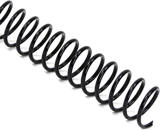 Rayson 7.9mm Plastic Spiral Coil Binding 3:1 Pitch, 5/16inch, 40 Sheets Capacity Black Coil Binding Spines - Versatile for Office and Educational Tasks, Pack of 100
