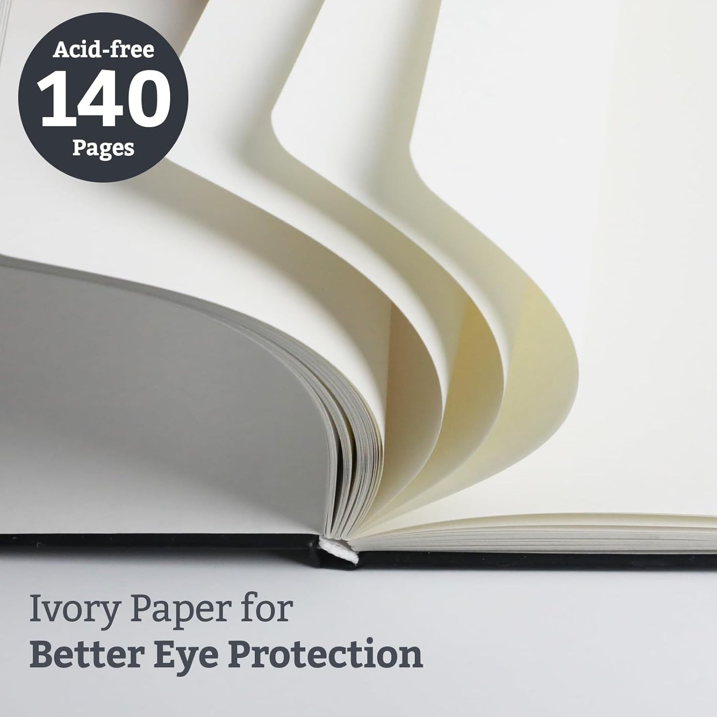 2Pack Blank Hardcover Sketch Book Notebook, A5 140 Pages 120Gsm Thick Journal for Drawing,School,Work,Diary，5.7''*8.3'',Burgundy