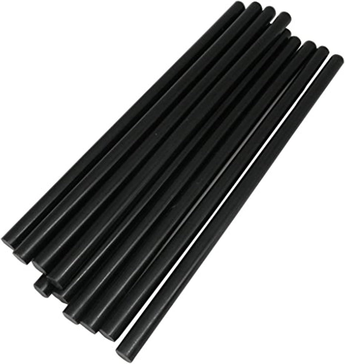 TrendBox Pack of 50 Black 11mmx270mm - Hot Melt Glue Sticks Strips Melting Adhesive for Handmade Craft DIY Home Office Project Craftwork Fix & Repairs