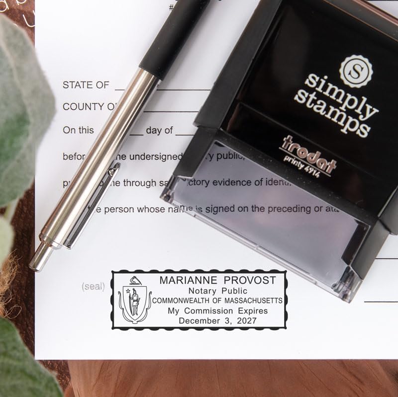 California Rectangular Notary Stamp | Official State Notary Stamp | Official Seals | Meets State Specifications (California, Rectangular Stamp)