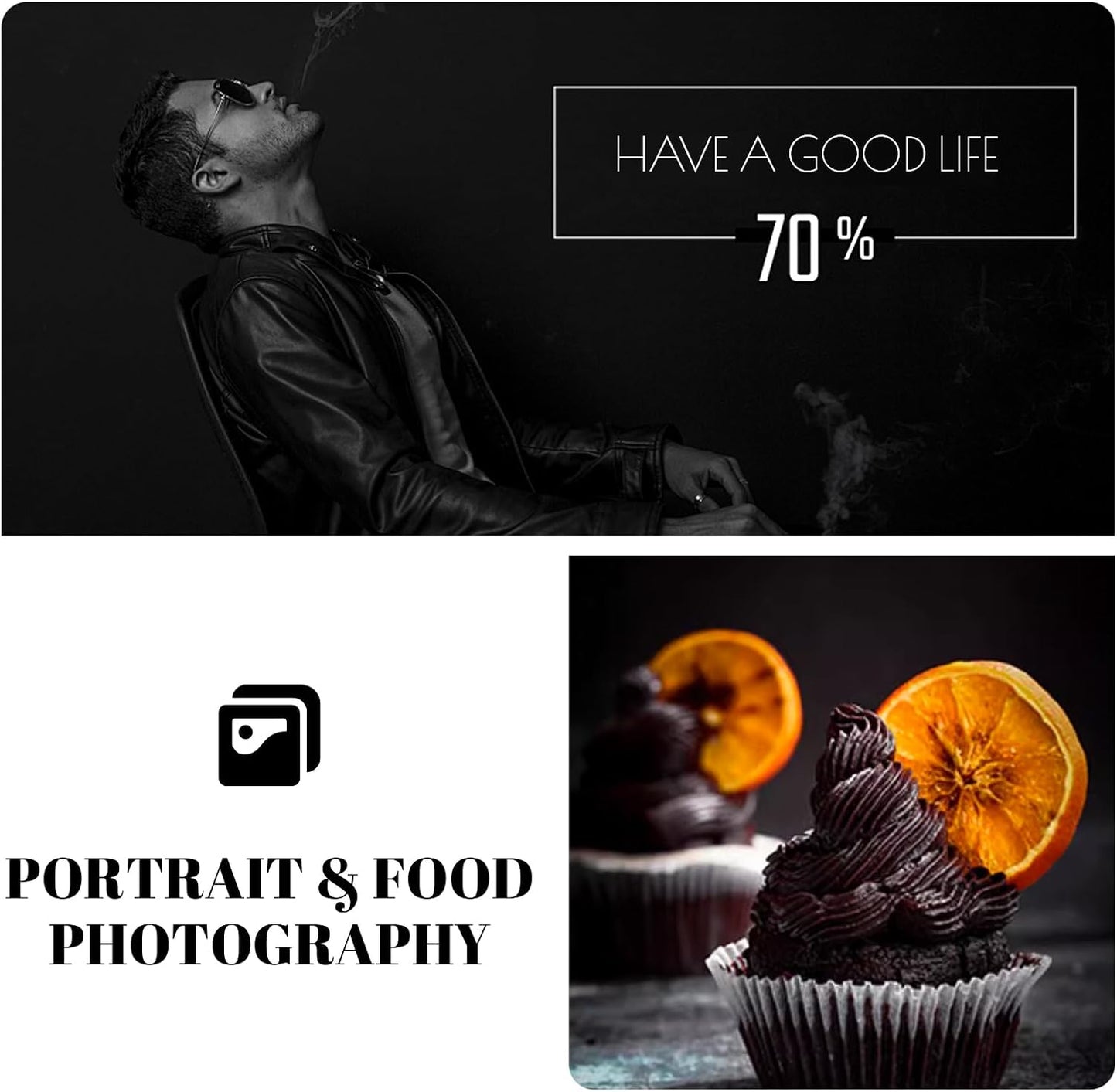 BEIYANG 10 x 10 ft Black Backdrop Background for Photography, Photo Cloth Background Screen, Wrinkle-Resistant Black Curtain for Portrait, Product Video, Photography Studio