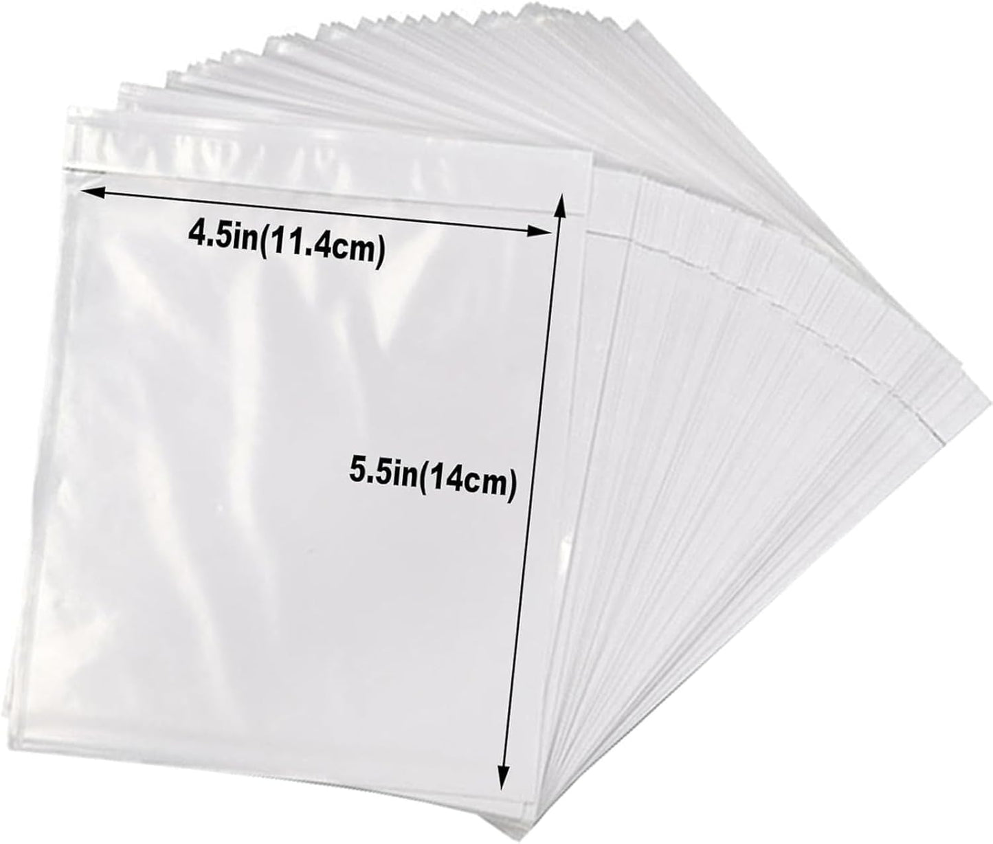 4.5x5.5 Packing List Mailing Envelopes Shipping Envelopes Packing List Clear Adhesive Shipping Label Sleeves Shipping Supplies for Small Businesses(1000 Pcs)