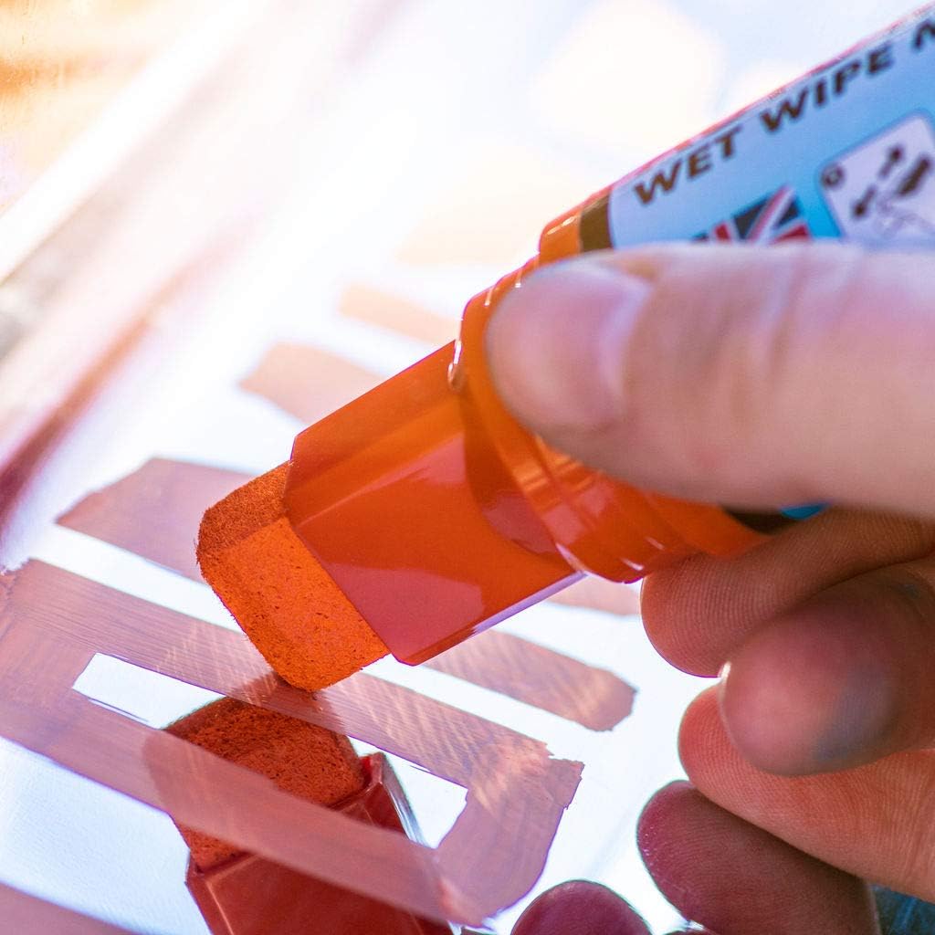 Window Markers for Glass Washable Car Window Paint Pen- Dry Erase Liquid Chalk Marker Car Decorations on All Surfaces, Tire, Windshield - Auto Marker, Autowriter, Rain Resistant (Pink, Jumbo Tip)