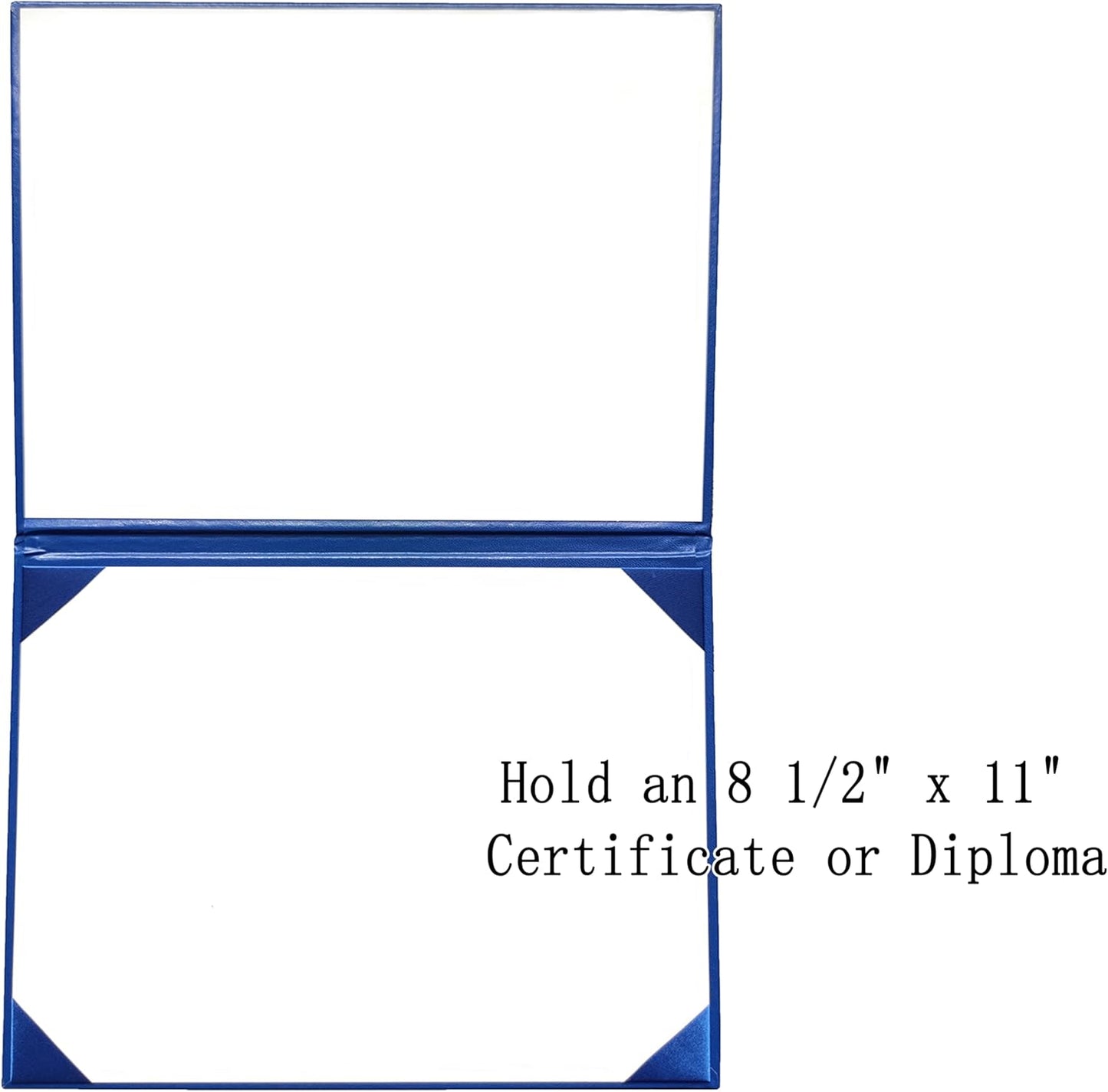5 PCS Smooth Diploma Certificate Cover 8 1/2" x 11" Royal Blue