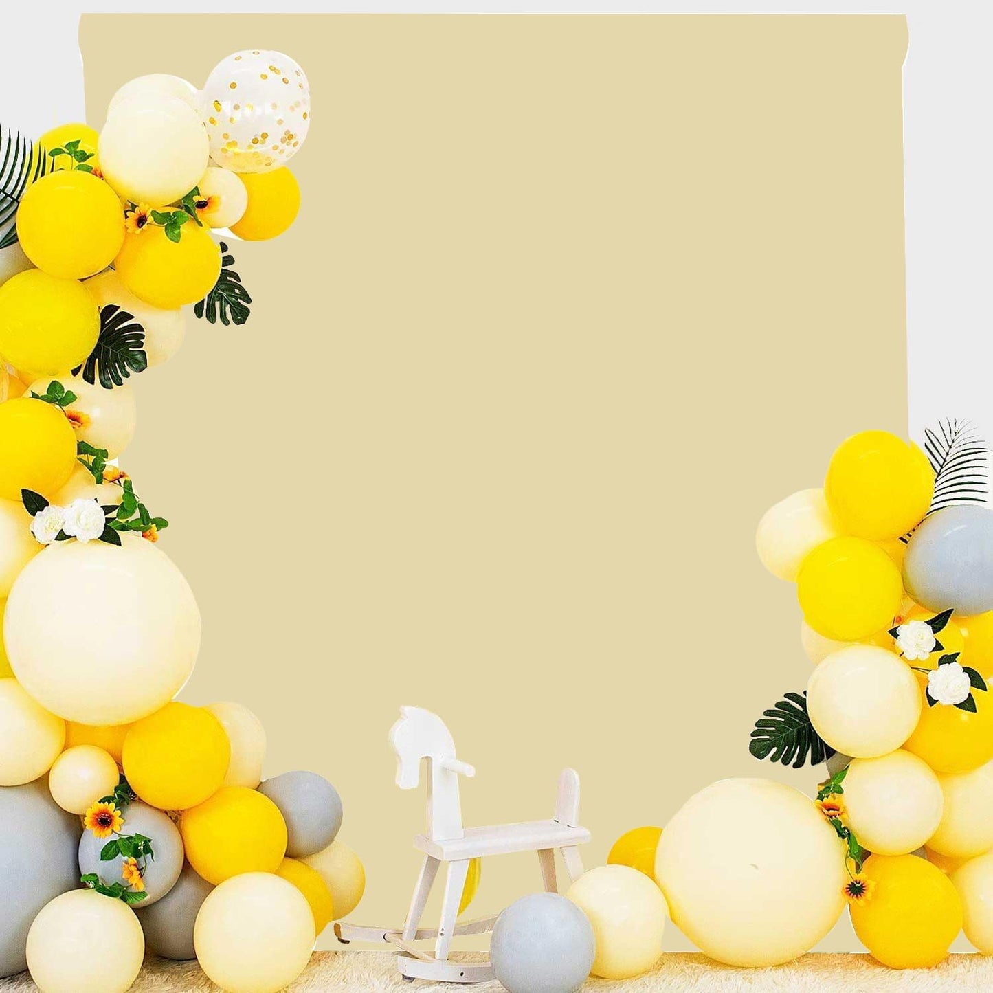 Tan Photo Backdrop for Photoshoot Tan Background for Photography Photo Backdrop Curtain for Party 8x10 FT