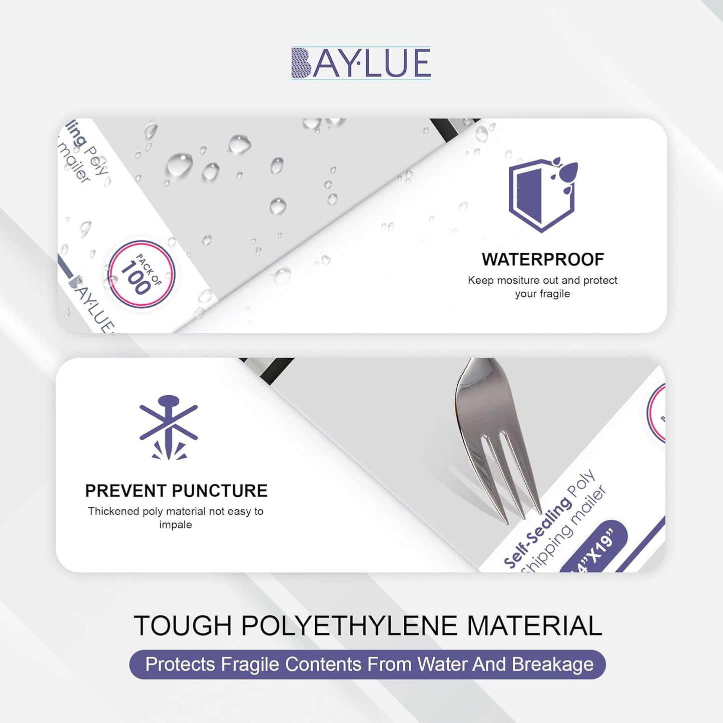 White Poly Mailers 9x12 Inch | Strong Adhesive Self-Seal mailer Bags | Tamper, Tear, Water Resistant Shipping Envelopes | Thick Strong Material Polymailer Bags Clothing Bag | 1000 Pack Bulk