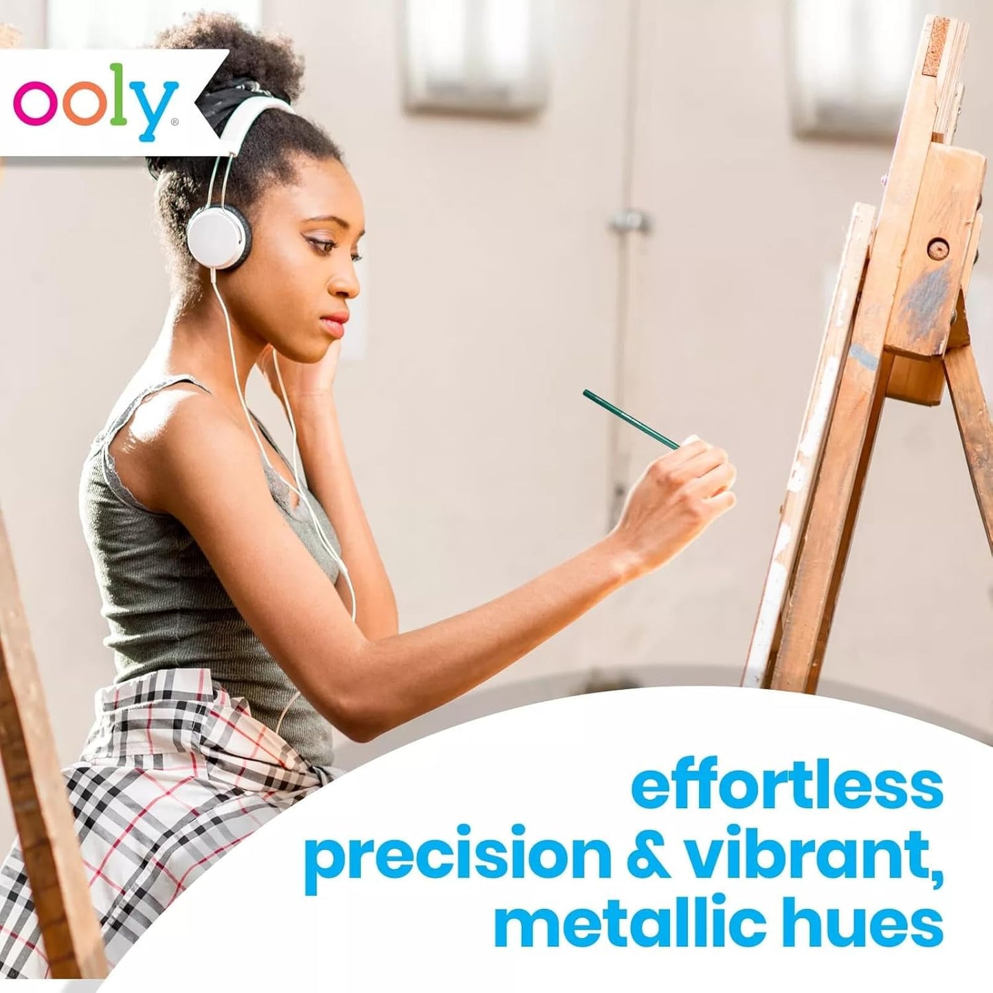 Ooly Metallic Sheen Colored Pencils Set of 12,Drawing and Coloring Pencils for Kids and Adults, Colorful Back to School Supplies for Any Arts and Crafts, Adult Coloring Books