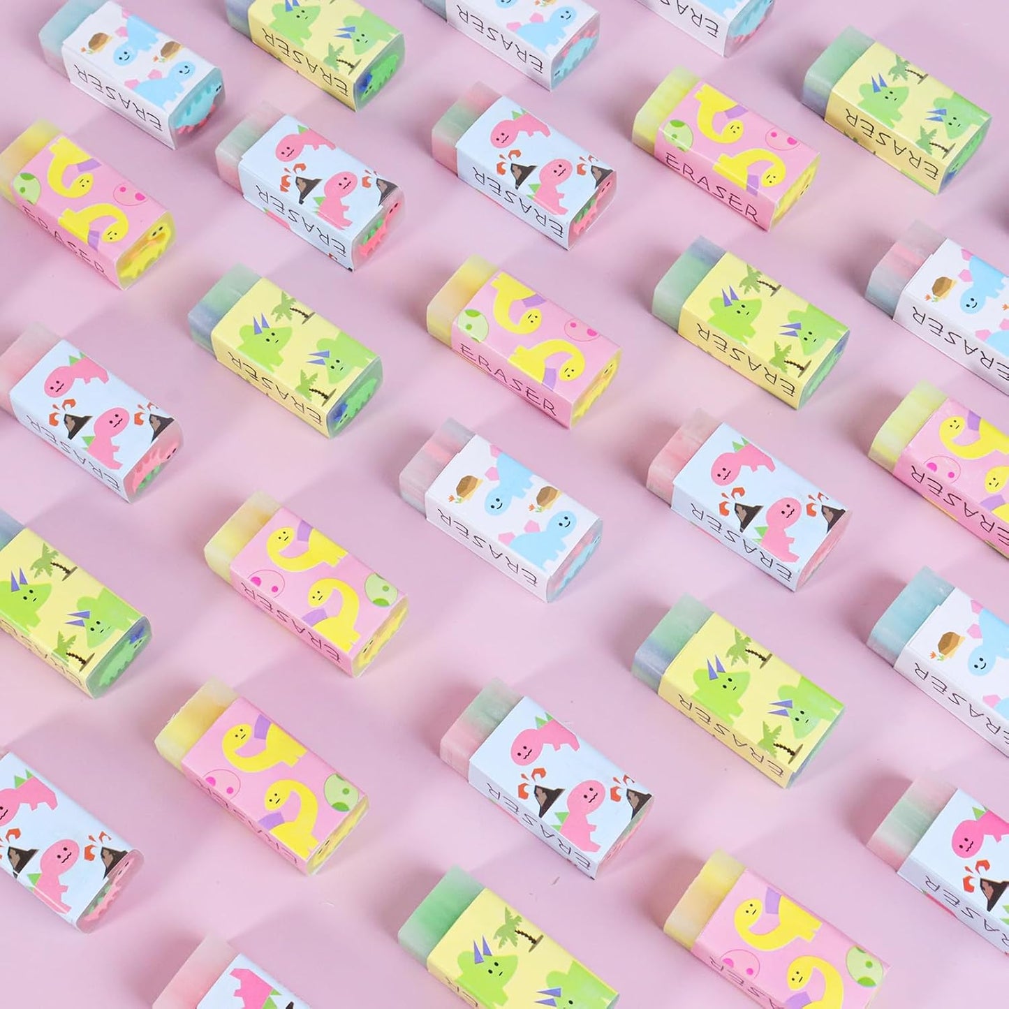 35PCS Cute Animal Erasers for Kids, Count Bulk Pack, Assorted Designs, Back to School Supplies