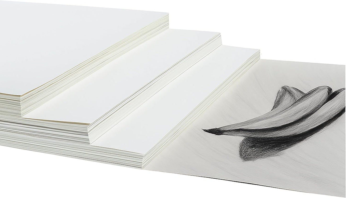 Century Lemon™ 22" x 28" White Poster Board, 25 Sheets Superb Multipurpose Bulk Poster Board for School, Office, and Craft Projects, 256-83-001