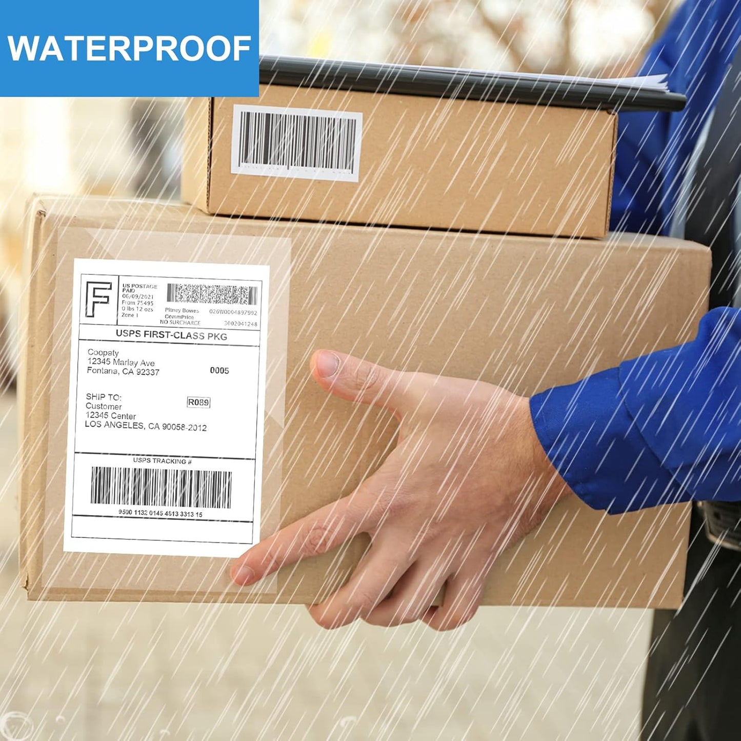 Coopaty Packing List Envelopes 7.5"x5.5" Pouches Invoice Enclosed Adhesive Bags (5000 Pack)