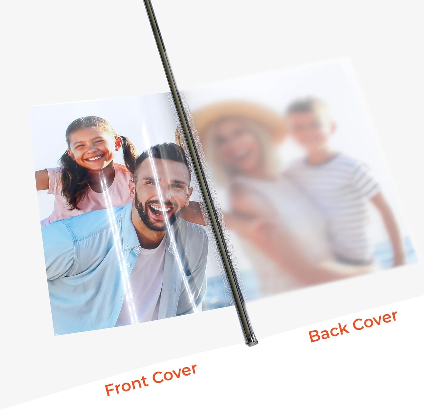 Thermal Binding Clear Covers with Steel Spine –for Thermal Binding Machines – Formerly Unibind – Used in Real Estate, Education and Various Businesses (Quartz, 220 Sheets Max - 48/Box)