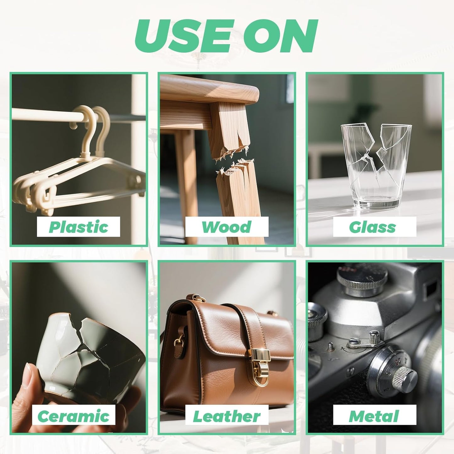 Super Glue Liquid&Gel, Instant Adhesive, Multipack Cyanoacrylate Strong Clear Glue for Shoe Sole Repair Ceramic Plastic Metal Wood Pottery Leather Aquarium Glass, Rubber, Strong Bonding