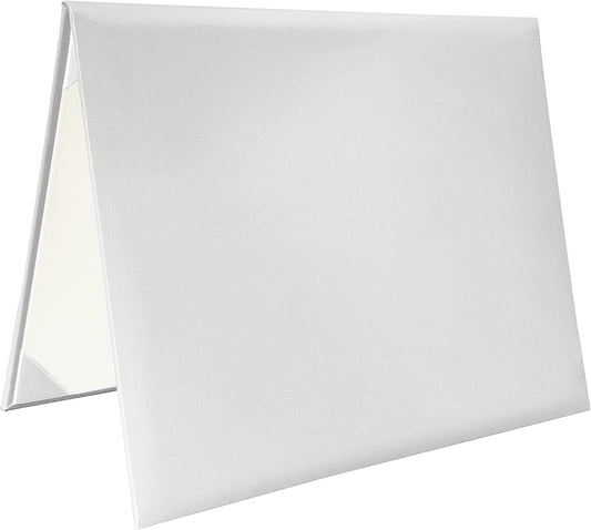 Smooth Diploma Certificate Cover 8 1/2" x 11" White