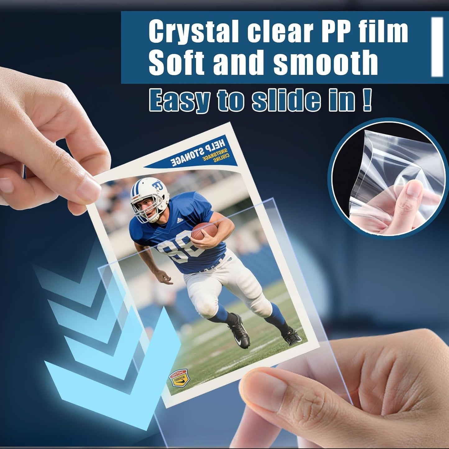 Card Sleeves, 600 CT Soft Card Protectors for Trading Cards with 1CT Hard Card Holder, Clear Topload Card Cover for Football, Baseball, Sports, MTG, TCG Game, Photo Card Collectible Storage