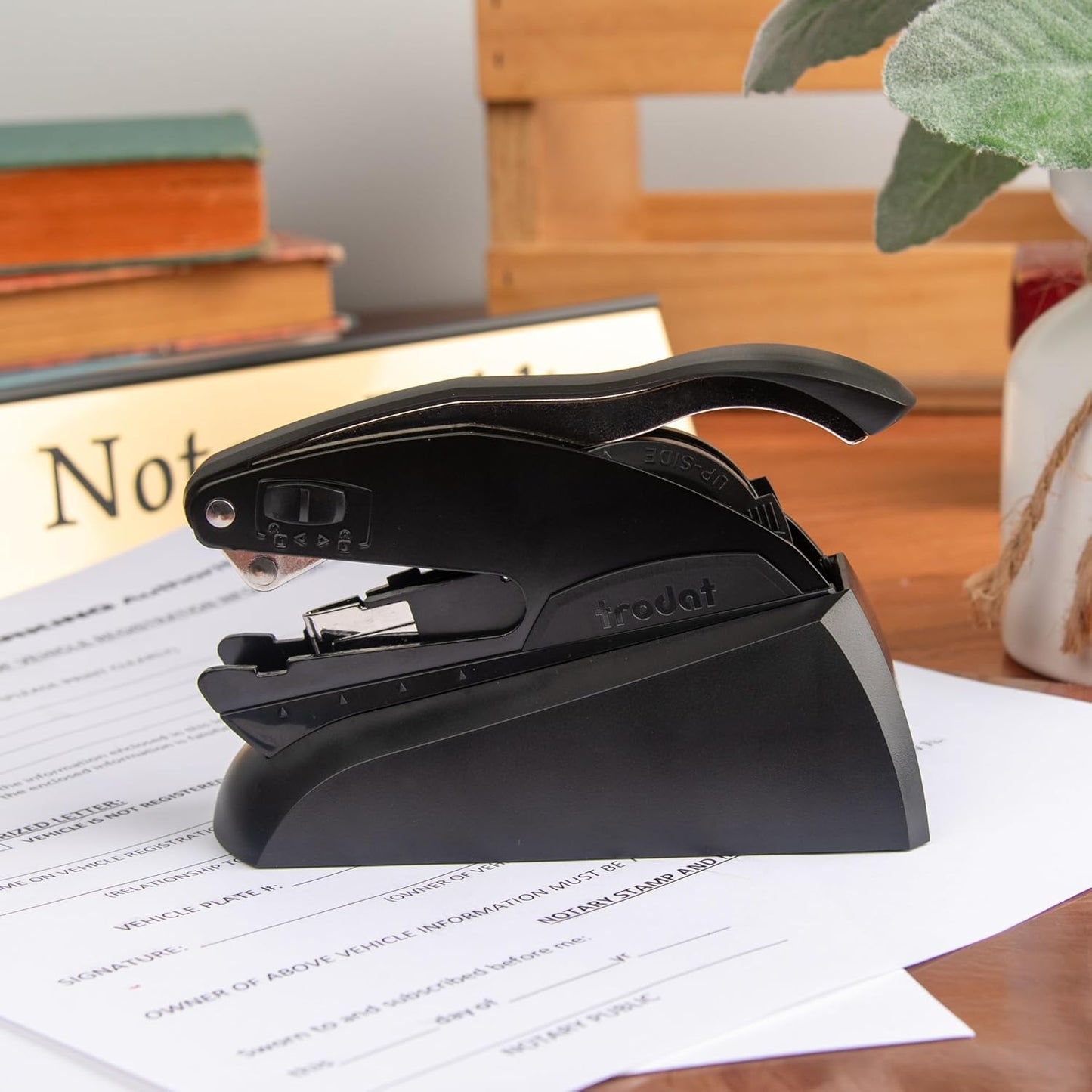 Virginia Round Notary Embosser | Official State Embosser | Official Seals | Meets State Specifications (Virginia, Round Embosser)