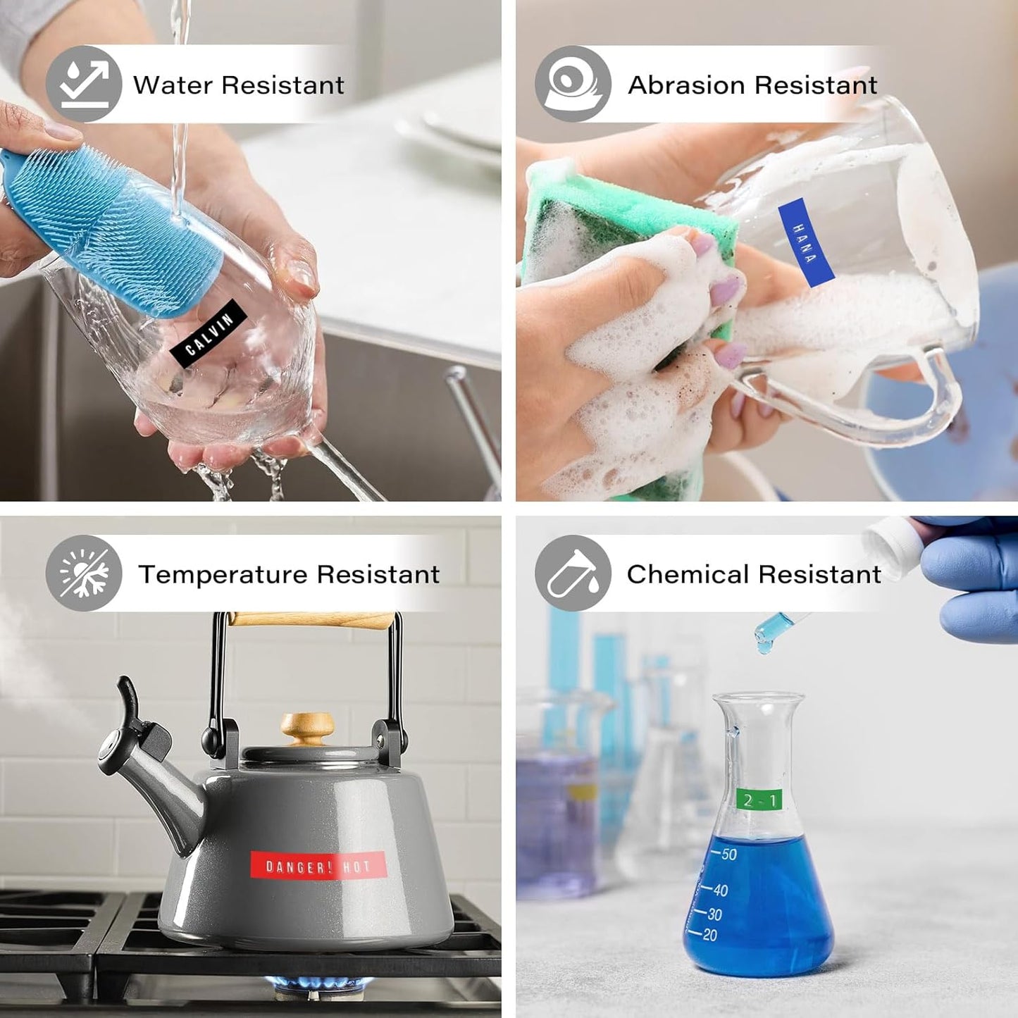 5 roll Pack Replace 3D Plastic Embossing Labels Tape for Embossing White on Green 3/8" x 9.8' 9mm x 3m 520103 Compatible for Dymo Executive III Embosser 1011 1550 1570 1610 Label Markers