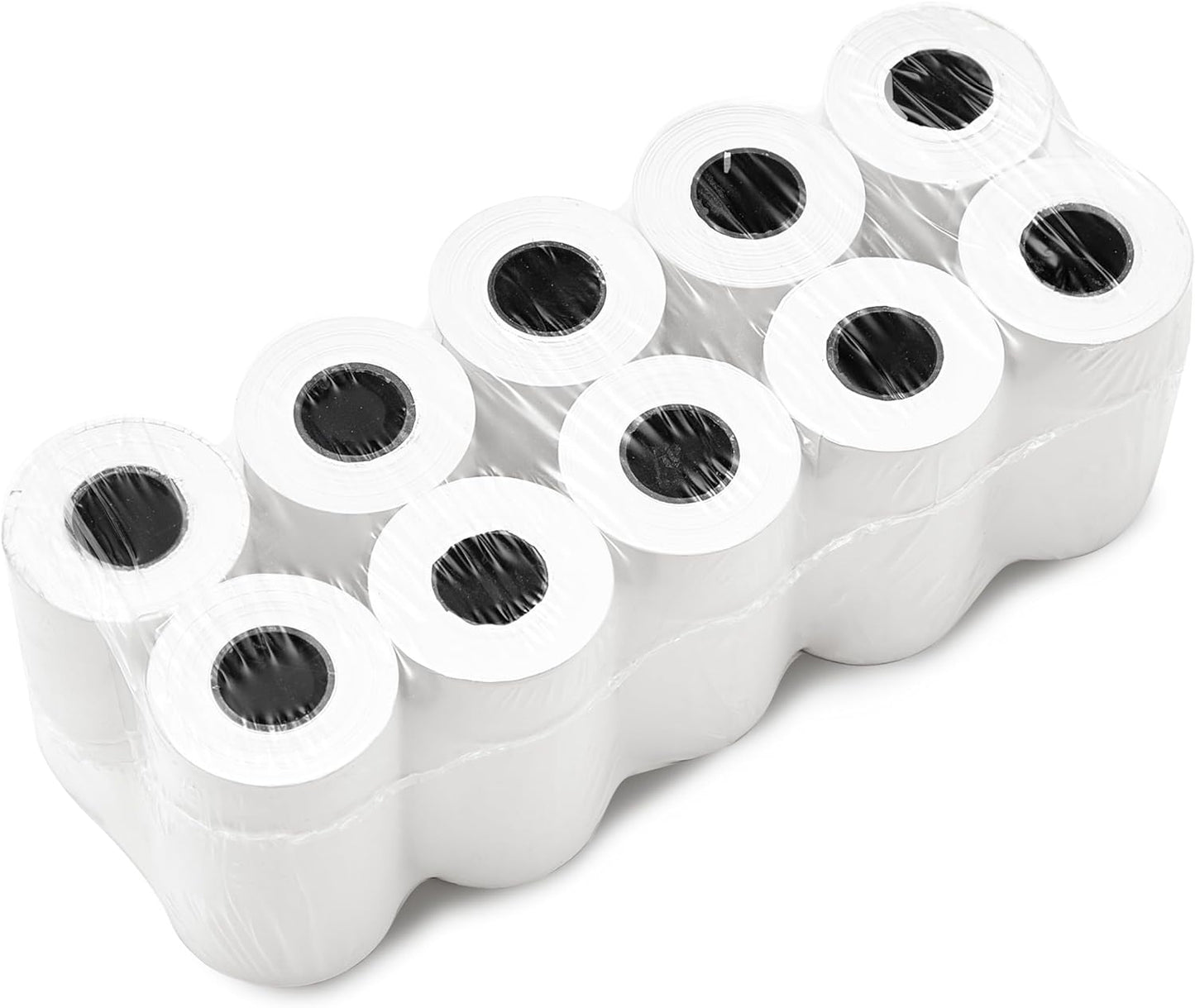 (50 Rolls) 2 1/4 x 55 Thermal Paper Rolls (57mm x 30mm) For New Square Terminal Credit Card Machine 50 GSM Paper Thickness For VeriFone VX520 Ingenico ICT220 ICT250 First Data FD400 BPA FREE