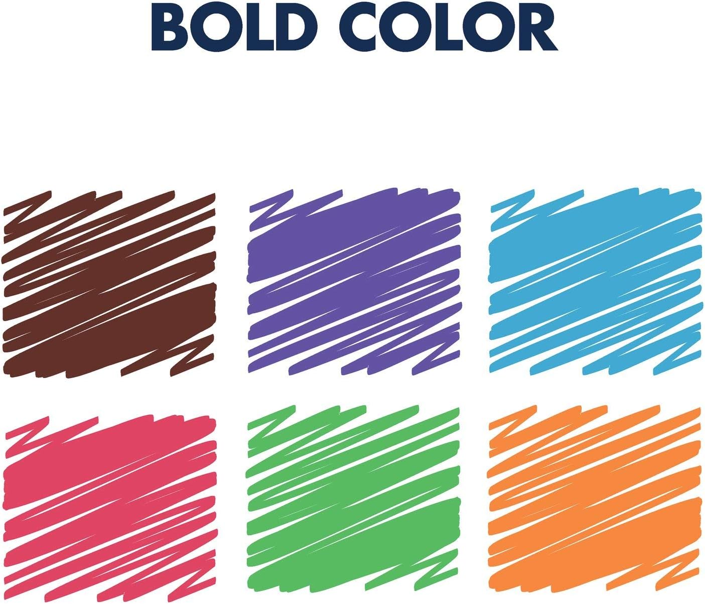 Quartet Glass Board Dry Erase Markers, Premium, Bullet Tip, Assorted Colors, 6 Pack (79556)