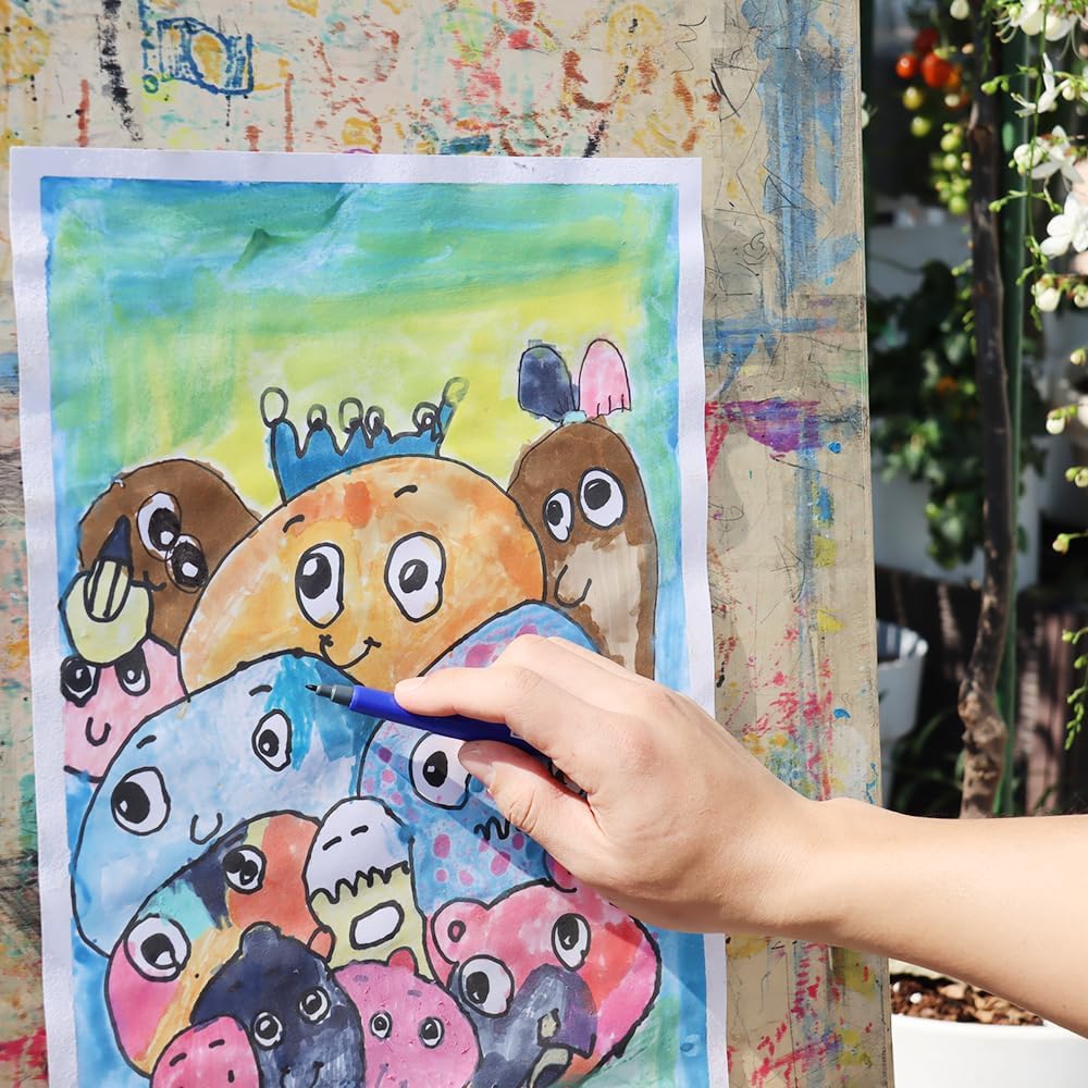 Century Lemon™ 11" x 14" White Poster Board, 75 Sheets Superb Multipurpose Bulk Poster Board for School, Office, and Craft Projects, 256-84-003